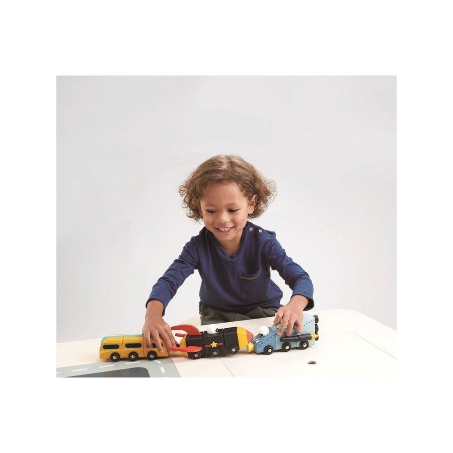 Tender Leaf Toys Houten kosmische voertuigen, speelgoed
