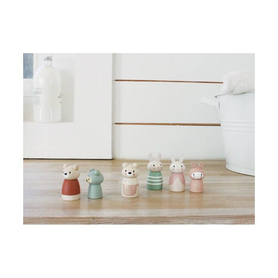 Tender Leaf Toys 一组木偶,子