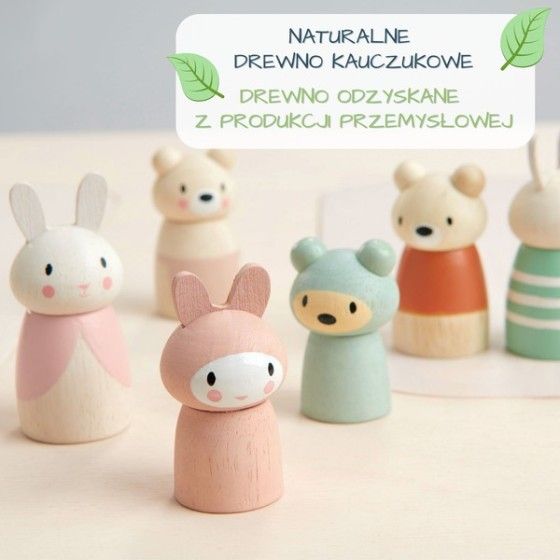 Tender Leaf Toys A set of figures, Bear