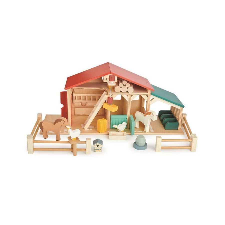 Tender Leaf Toys Wooden fun figurines - Farm with