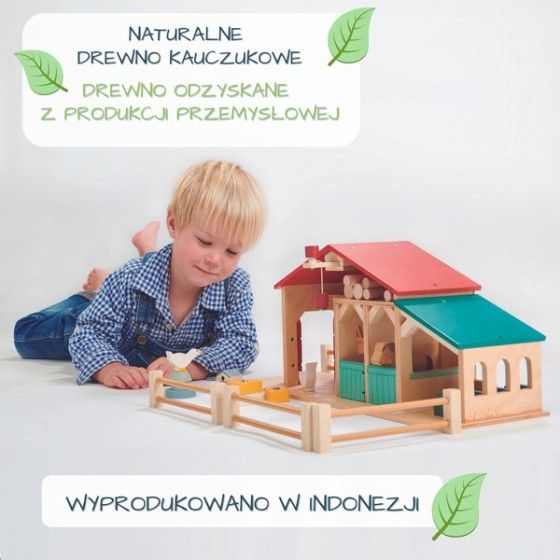 Tender Leaf Toys Дерев'яні фігурки - ферма з