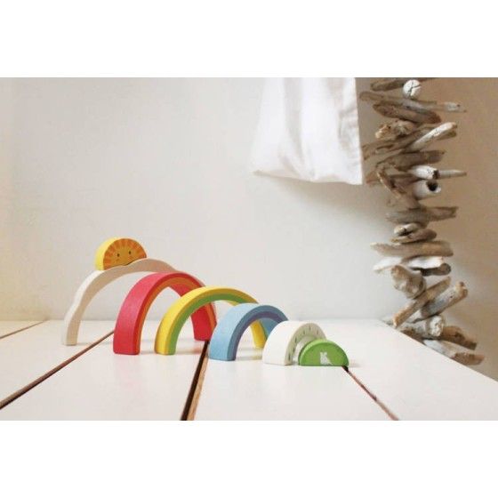 Tender Leaf Toys A wooden toy - Rainbow