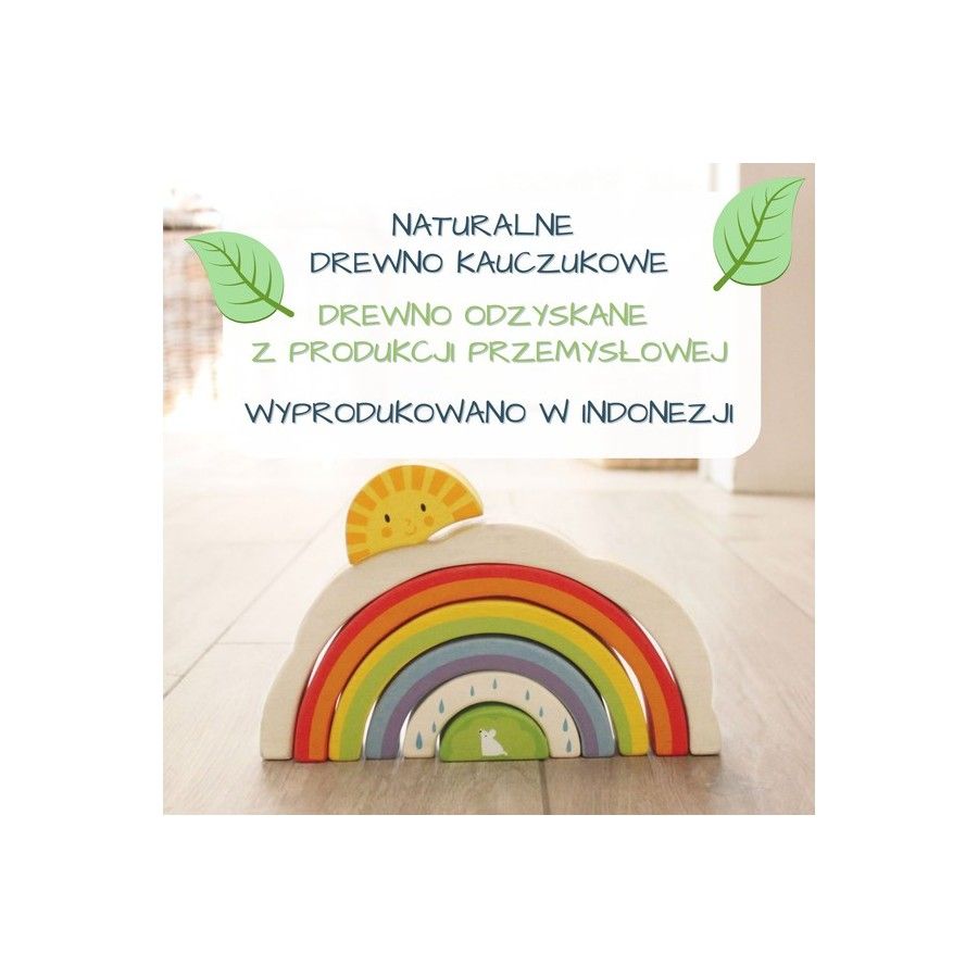 Tender Leaf Toys Drewniana zabawka - Tęcza