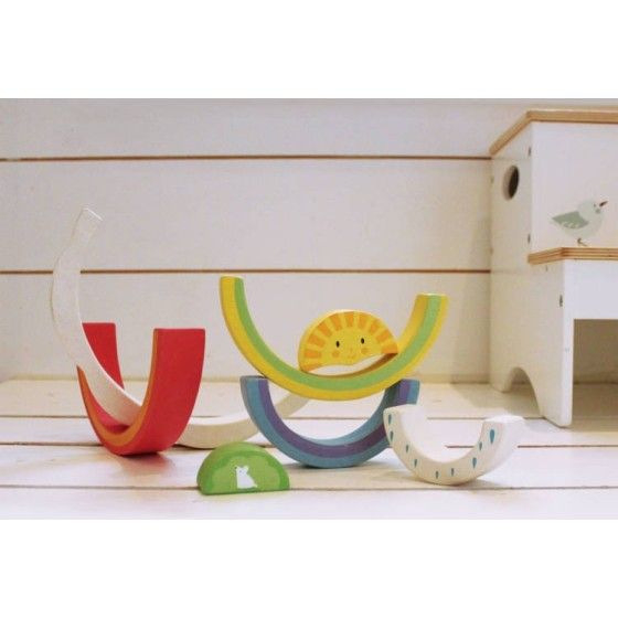 Tender Leaf Toys A wooden toy - Rainbow