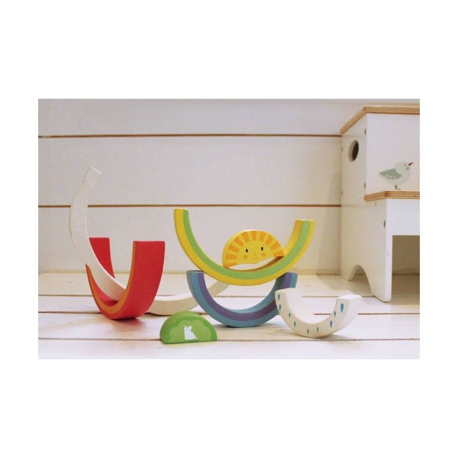 Tender Leaf Toys Drewniana zabawka - Tęcza