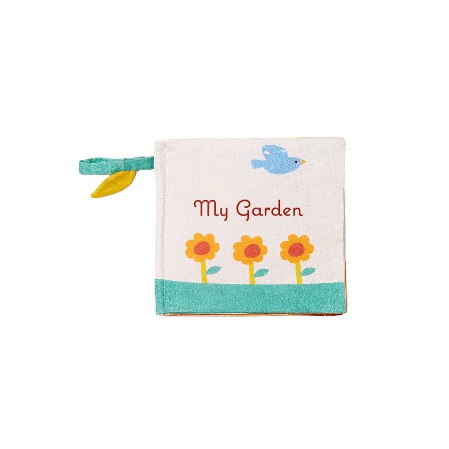 ThreadBear Design Miękka książeczka aktywnościowa - MY GARDEN