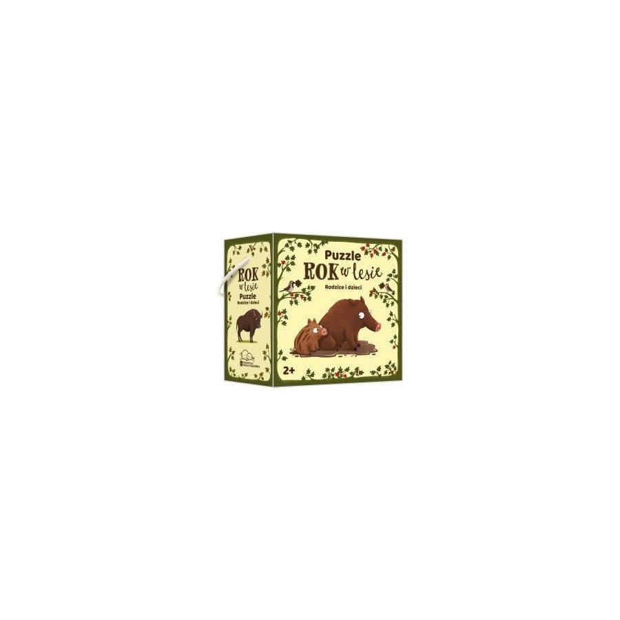 Ein Jahr im Wald. Eltern und Kinder (Puzzle)