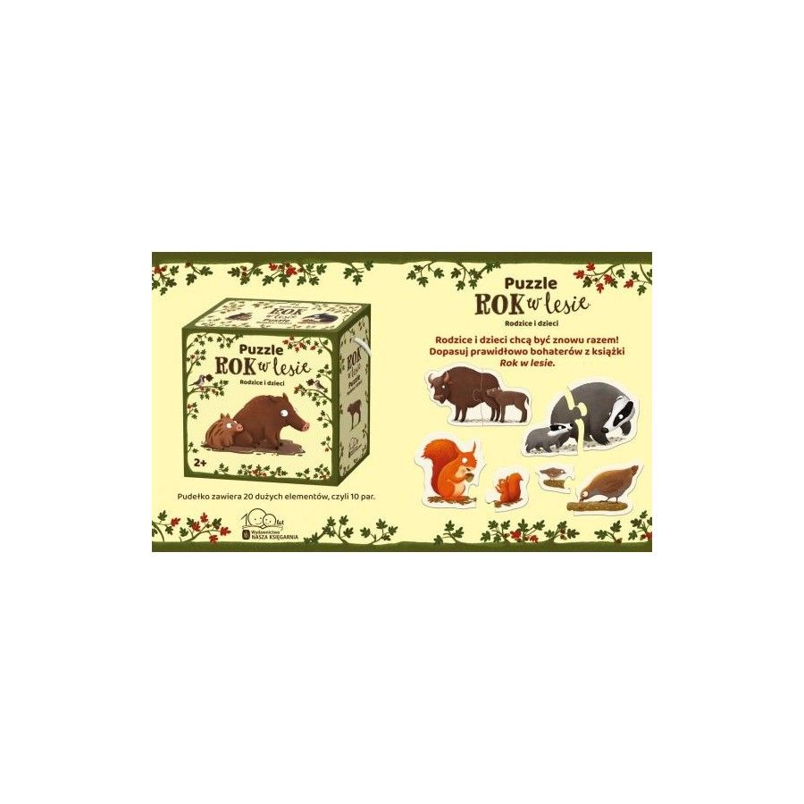 A year in the woods. Parents and children (puzzle)