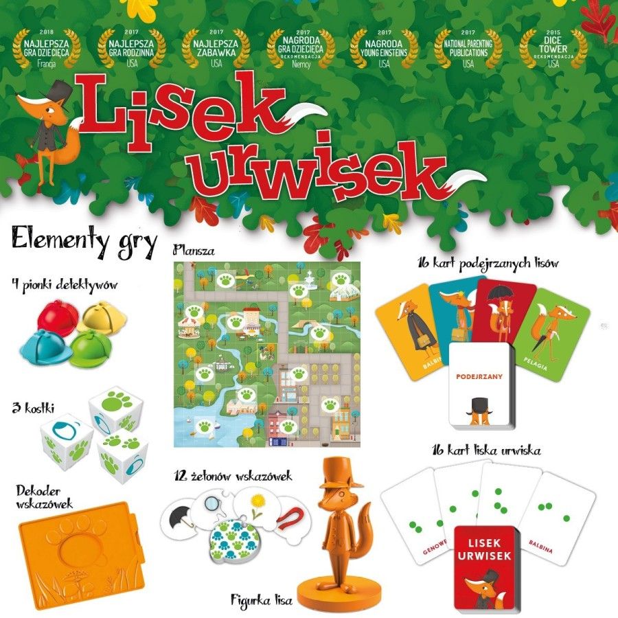 WNK SPRAWISEK Lisek (játék) - 5902719479465