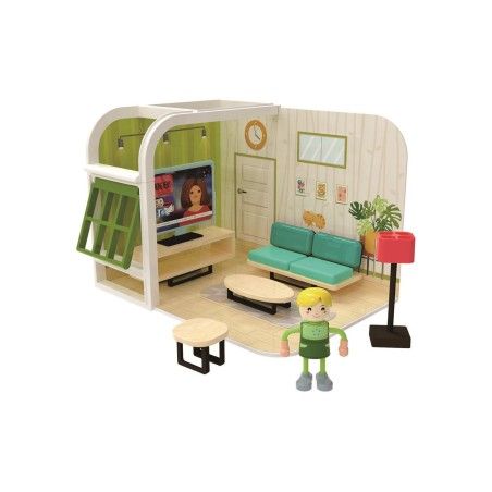 JOUECO SALA DE ESTAR DE CASA DE MUÑECAS