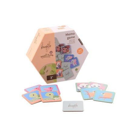 JOUECO Le jeu de mémoire The Wildies Family