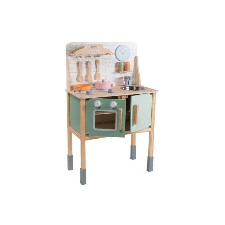 JOUECO Cocina de madera con accesorios.