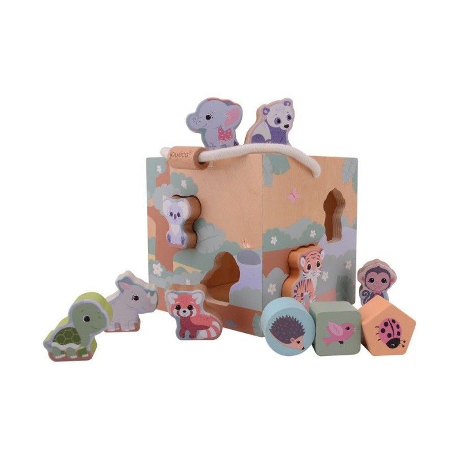 JOUECO Drewniany sorter The Wildies Family