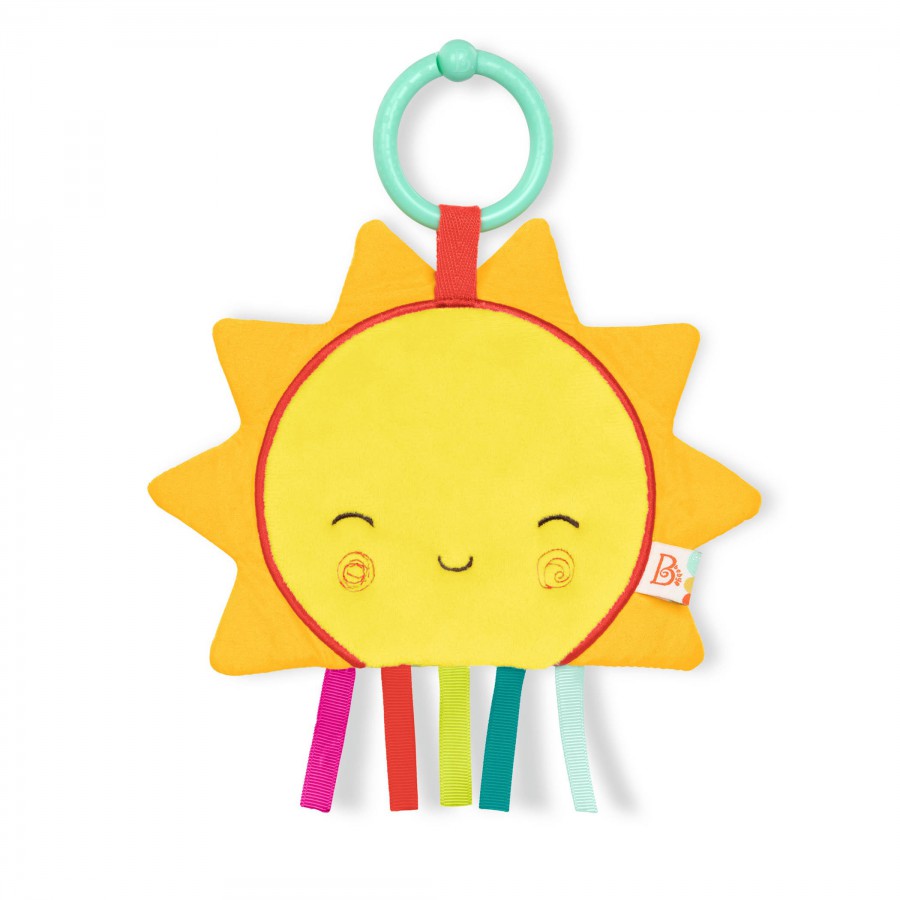 B.toys Crinkly Sun – szeleszczące SŁONECZKO – przywieszka sensoryczna