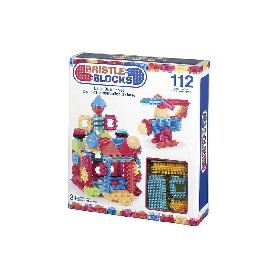 Basic Builder Set – KLOCKI JEŻYKI – 112 elementów w pudełku