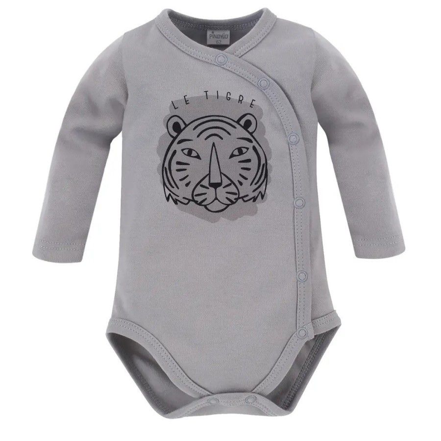 Pinokio Body rozpinane Le Tigre 62 SZARE