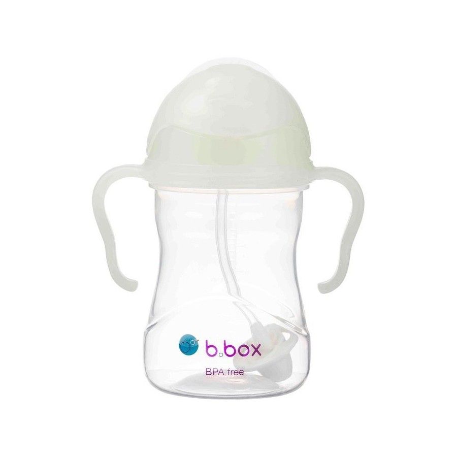 B.BOX BOTTIGLIA CON CANNUCCIA DA 240ML BRILLANTE AL BUIO
