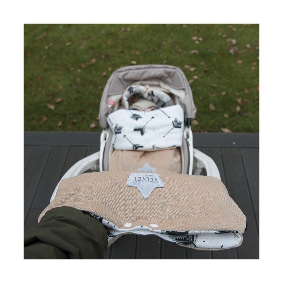 LA Millou VELVET BAG PREMIUM COLLECTION stroller sleeping bag S