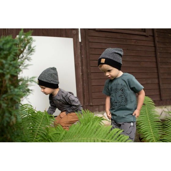Pinokio Czapka Le Tigre 62/68 CZARNY