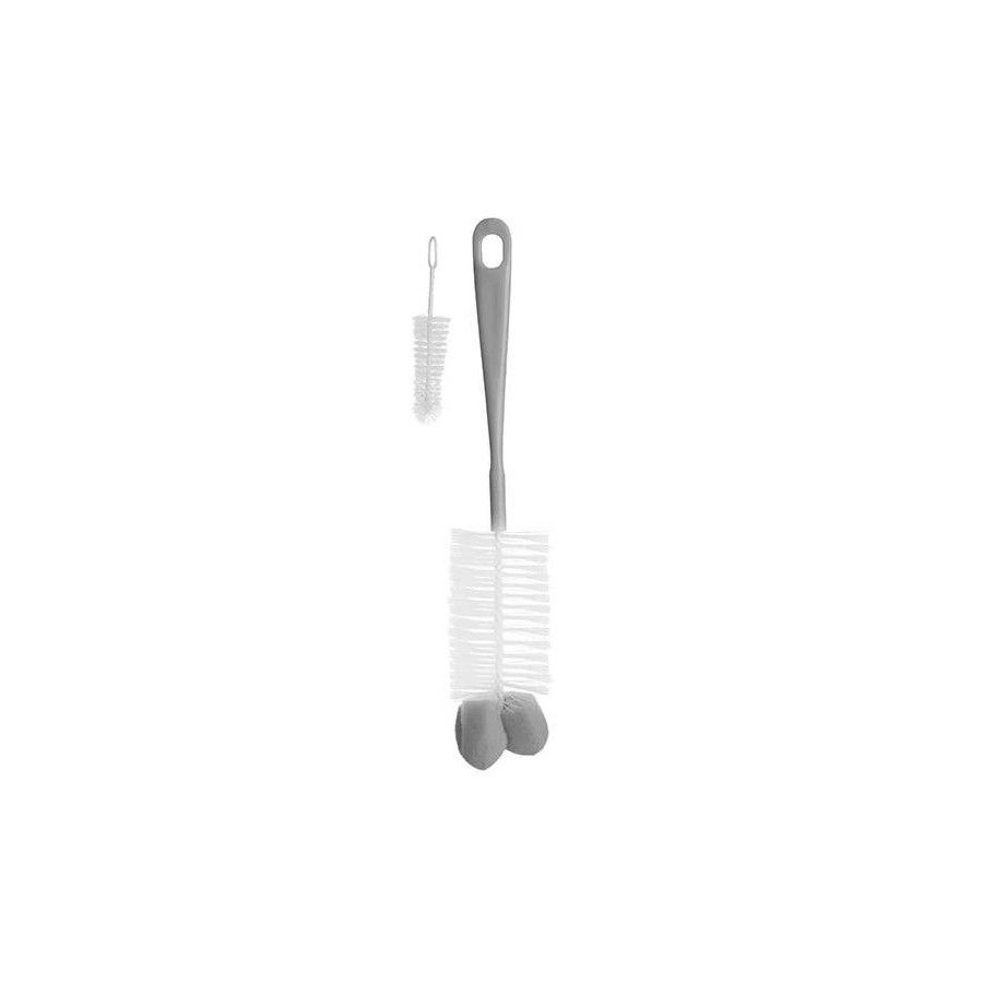Babyo Brush pre fľaše a struky s špongiou a mini