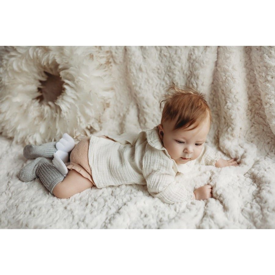 Mama's feet Podkolanówki Srebrny Aniołek 4-6 lat