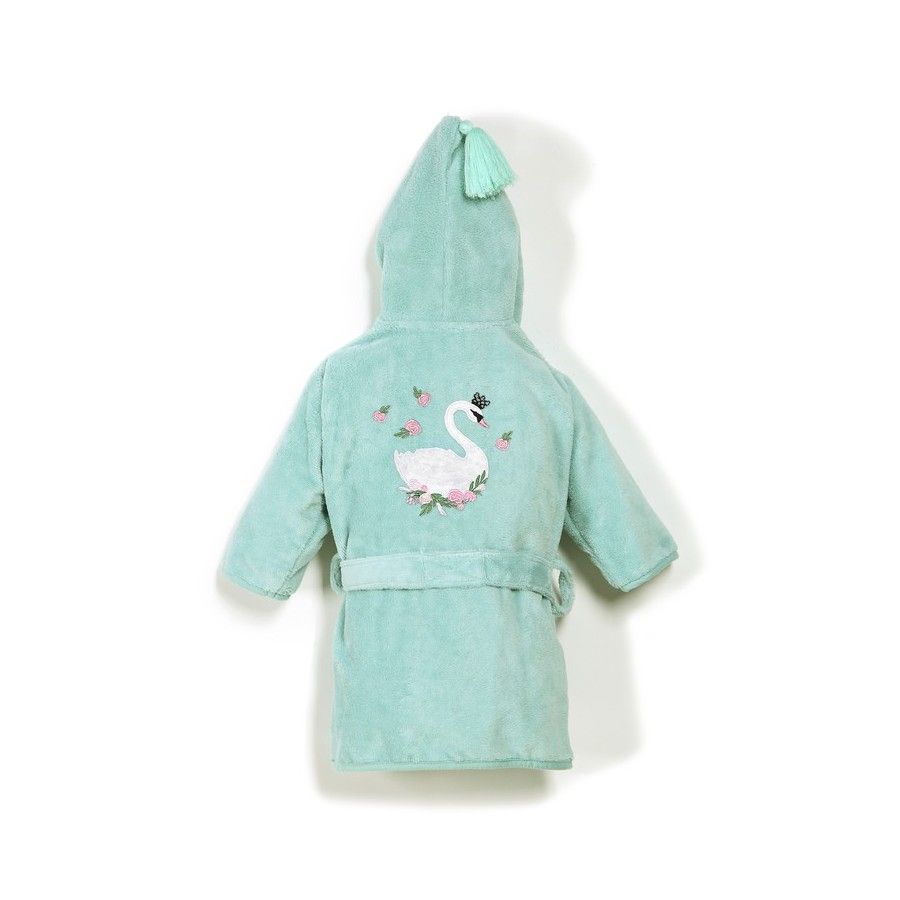 LA MILLOU SZLAFROK BAMBOO - S - MINT MOONLIGHT SWAN