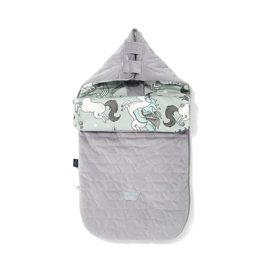 LA MILLOU VELVET COLLECTION STROLLER BAG PREMIUM ŚPIWOREK S LA MILLOU VELVET COLLECTION STROLLER BAG PREMIUM ŚPIWOREK S