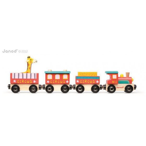 Wooden circus train, Janod