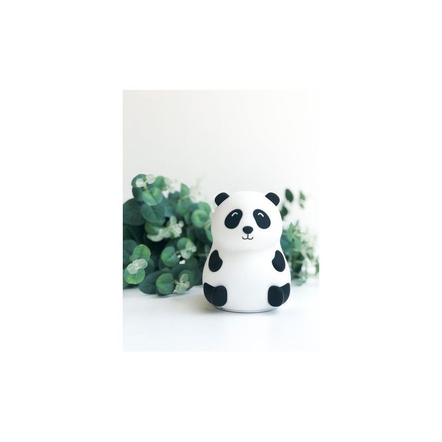 Rabbit&Friends Lampe en silicone - panda blanc