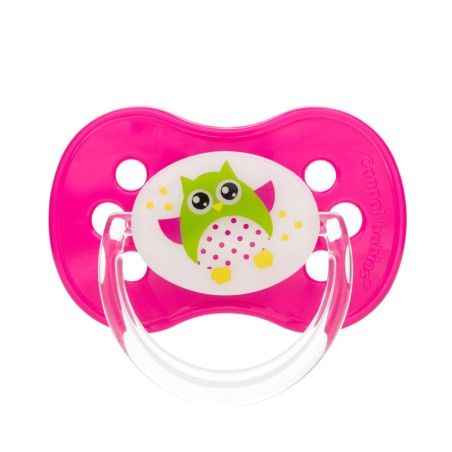 Canpol It's called a dragon tranquilizer. symmetrical 6-18 m-cy Pink owls