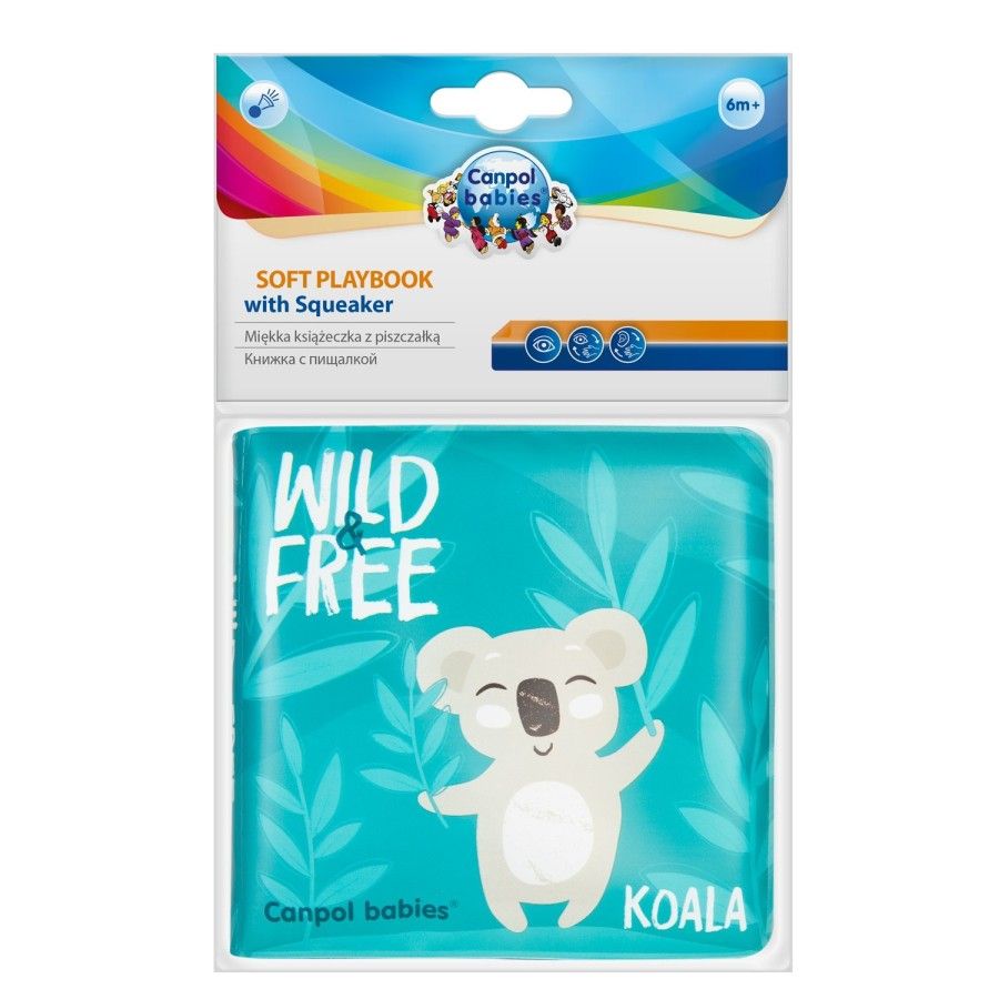 Canpol Książeczka piszcząca miękka koala