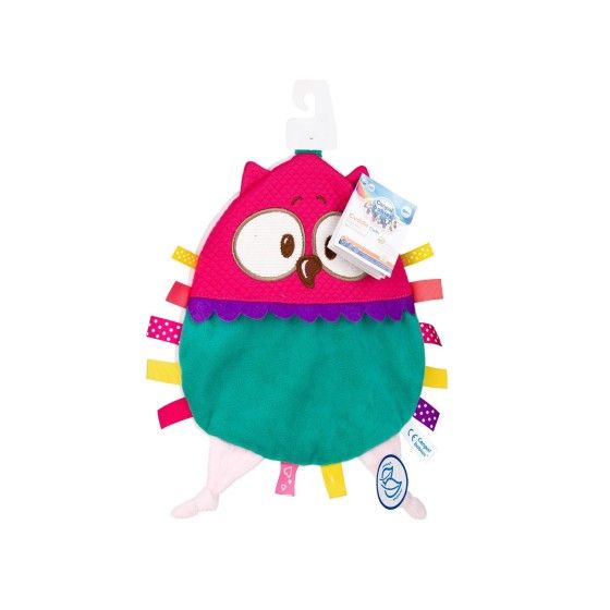 Canpol "Forest Friends" Kuscheltier rosa Eule