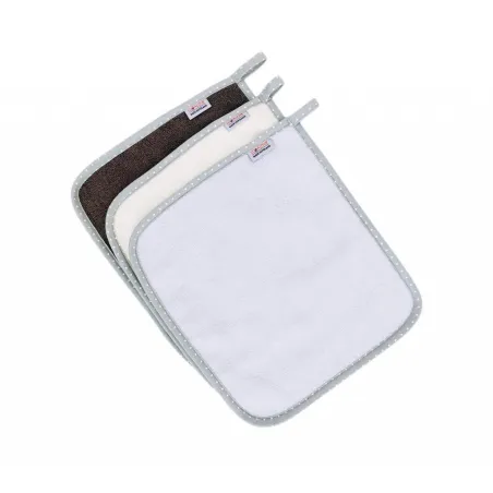LULLALOVE A SET OF TOWELS FOR BUPPING AND WASHING BLUE