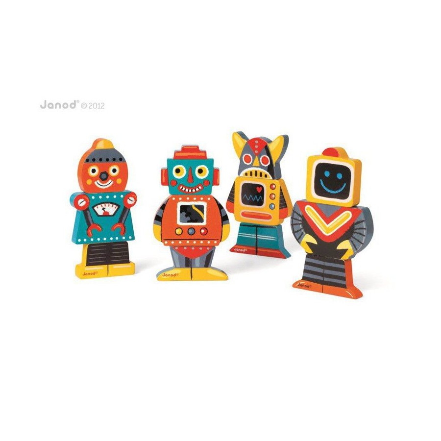 JANOD blocks Magnetic 3D Robots