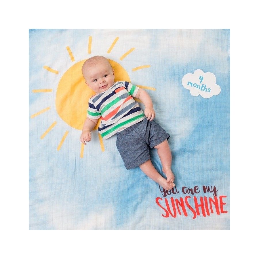 Lulujo Decke + My Sunshine-Kartenset