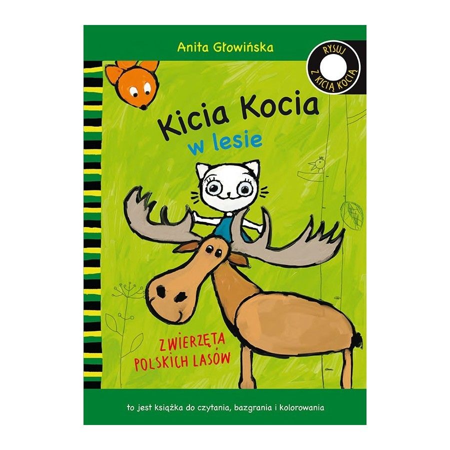 Kitia Kocia az erdőben. Lengyel erdők állatok - 9788382651218