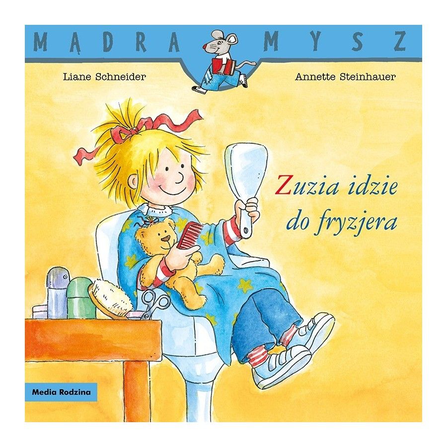 MR Mądra Mysz. Zuzia idzie do fryzjera - 9788382658491