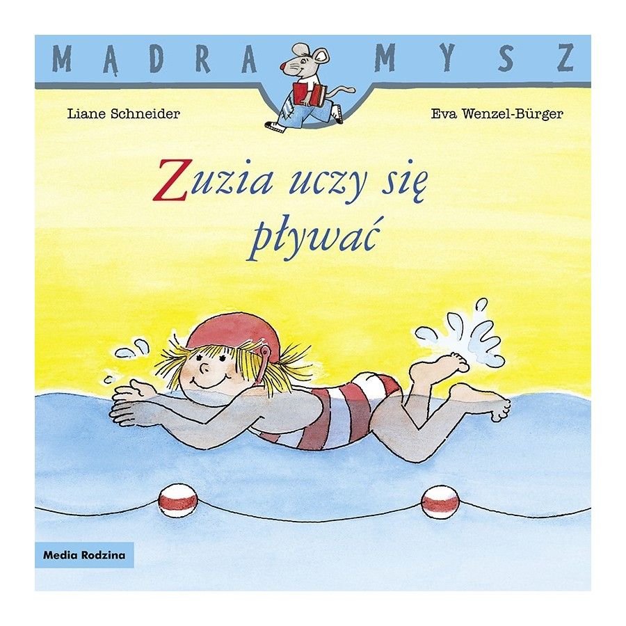 MR, the smart mouse. Zuzia is learning to swim