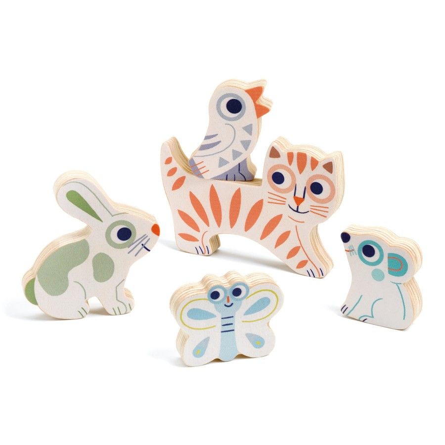 Djeco BABY ANIMALI Holzpuzzle