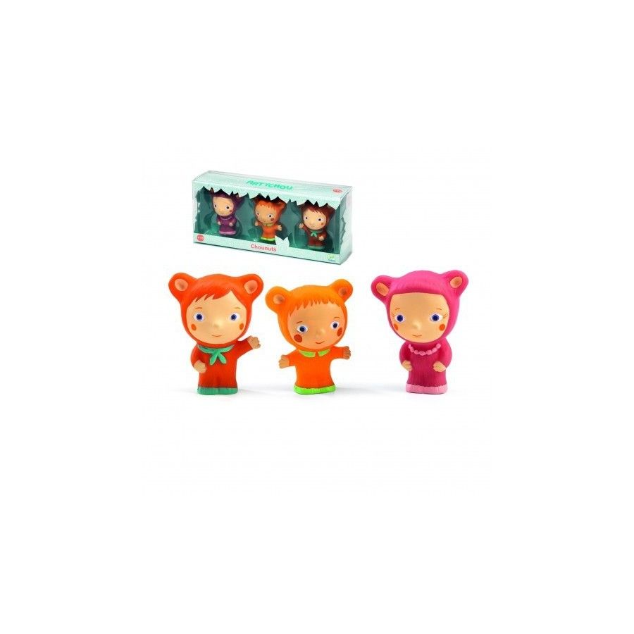 Djeco Figurky CHOUNUTS - 3 ks