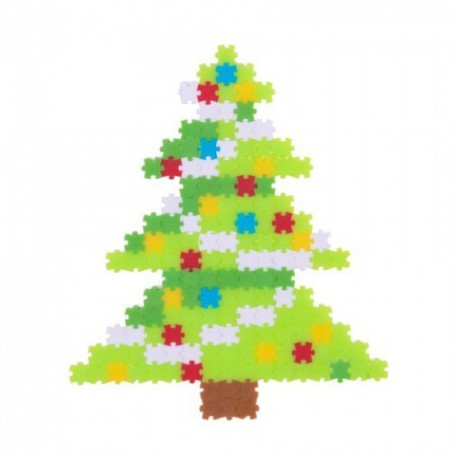 Puzzle giocattolo cervello grasso Holly Jolly Jixelz Albero di Natale