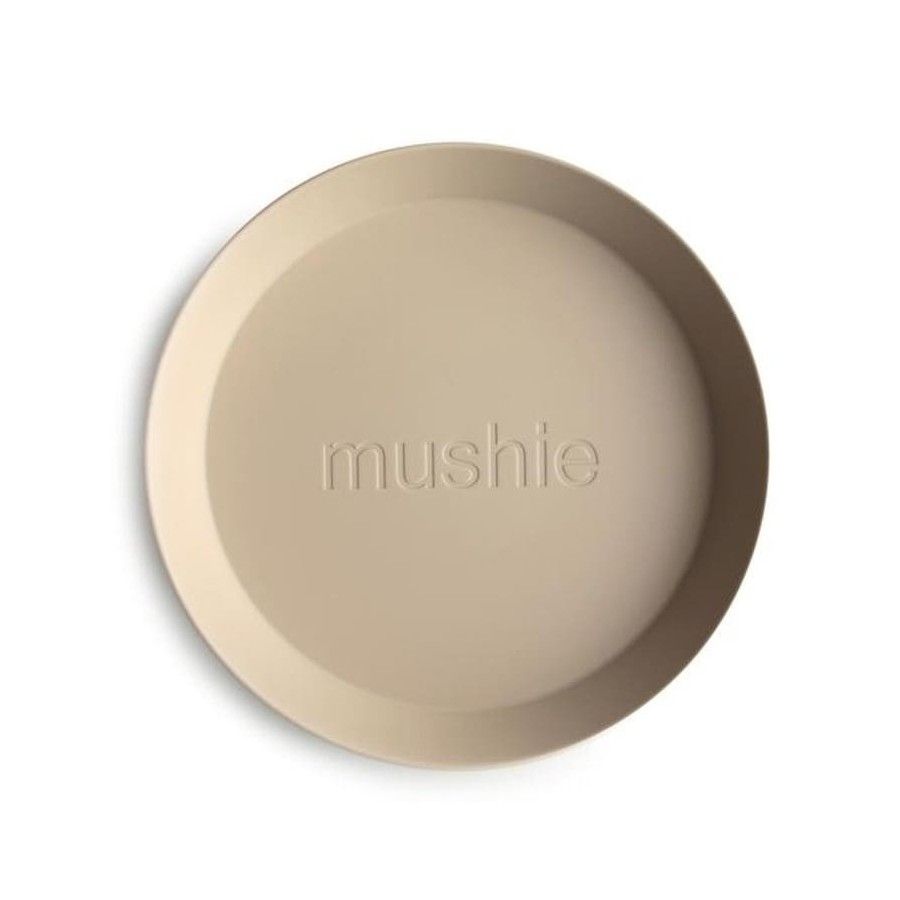 Mushie - 2 kerek vanília lemezek - 7426999780571