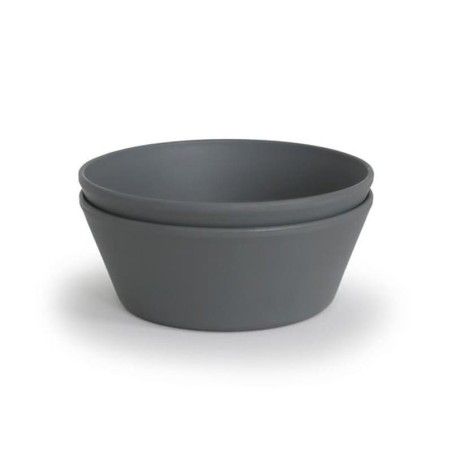 Mushie - 2 tazones de Round Smoke