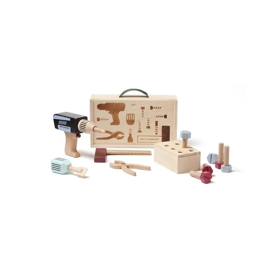 Kids Concept Los niños Hub maleta de herramientas
