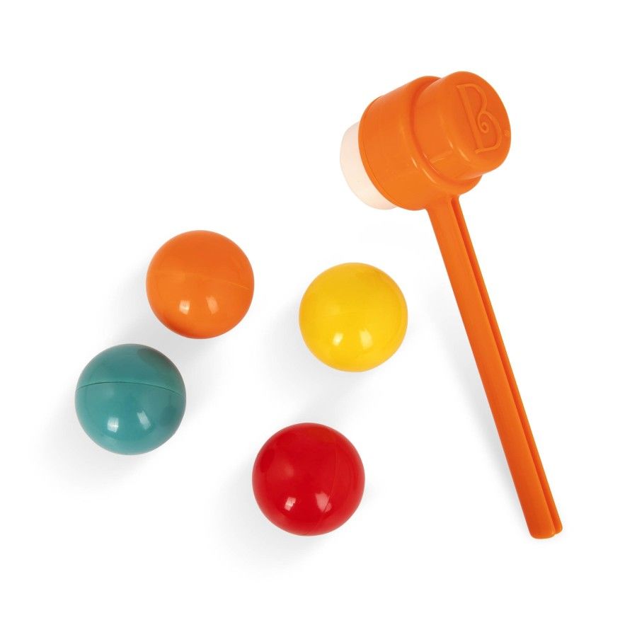 B.toys Whacky Ball——带有锤子的镜面球轨道