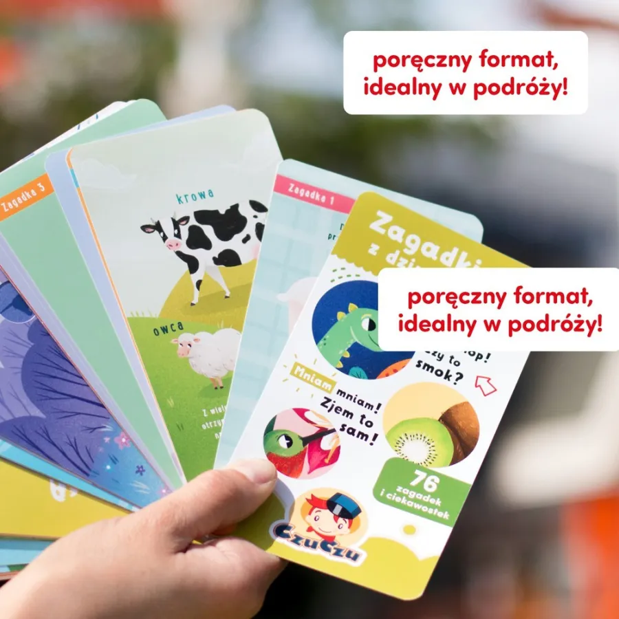 CzuCzu Zagadki z dziurką 4+