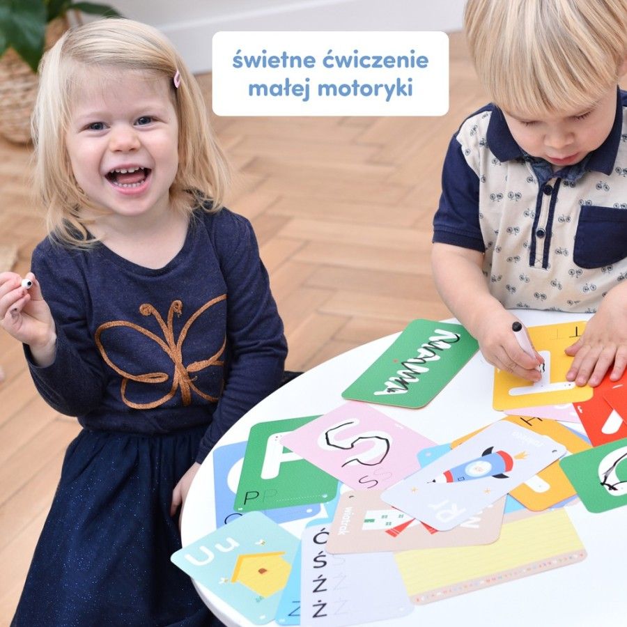 CzuCzu Poznaję litery - Zabawy edukacyjne z pisakiem