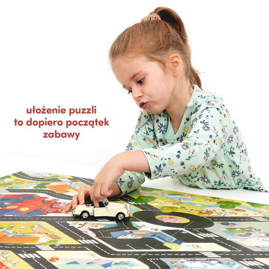 CzuCzu Duuuże puzzle Droga 3+