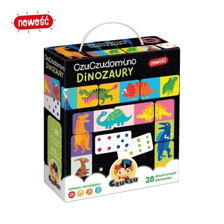 CzuCzu CzuCzu Domino dinoszauruszok 2+