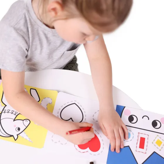 CzuCzu Dłuuugie rysowanki - Rysuję po śladzie Baśniowa kraina